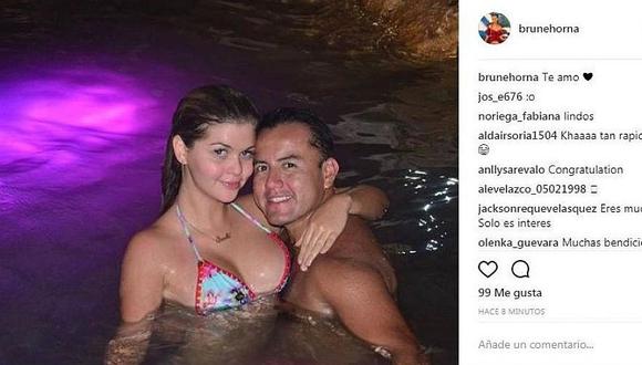 ​Brunella Horna revela por qué borró la foto junto a Richard Acuña