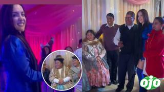 Rosángela Espinoza: el emotivo reencuentro con su familia en la boda de su hermano en Puno 