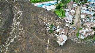 Suspenden labores de rescate tras deslizamientos de tierra en comunidad de Huaral