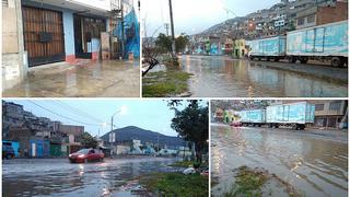Lluvia en Lima: así amaneció la capital tras intensa precipitación de verano (VIDEOS)