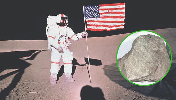 Astronautas encontraron un pedazo de la Tierra en la Luna