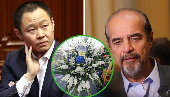 Mauricio Mulder contó qué pasó con el arreglo floral que envió el partido de Kenji Fujimori (VIDEO)