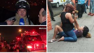 Pelea de mujeres provoca un masivo incendio destruyendo todo a su paso