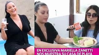 Mariella Zanetti muestra su hermosa casa de playa en el sur (VÍDEO)