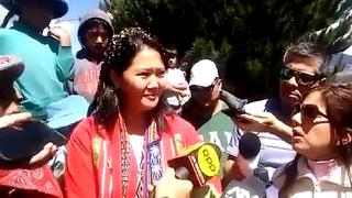 Keiko Fujimori: No voy a pisar el palito del señor Pedro Pablo Kuczynski [VIDEO]