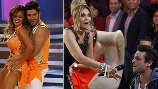 ​El Gran Show: Angie Arizaga debutó con sexy baile y Nicola Porcella reaccionó así