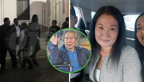 Leyla Chihuán visita a Keiko luego de aprobarse proyecto de ley que ayudaría a Fujimori