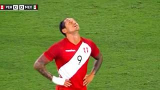 Giancula Lapadula tuvo la más clara oportunidad para Perú vs. México en el amistoso de la FIFA | VIDEO