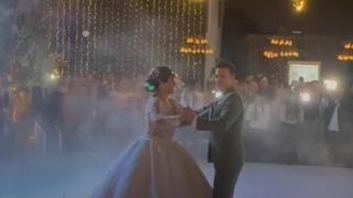 Estrella Torres y Kevin Salas: así fue el romántico baile de la pareja de esposos en su matrimonio 