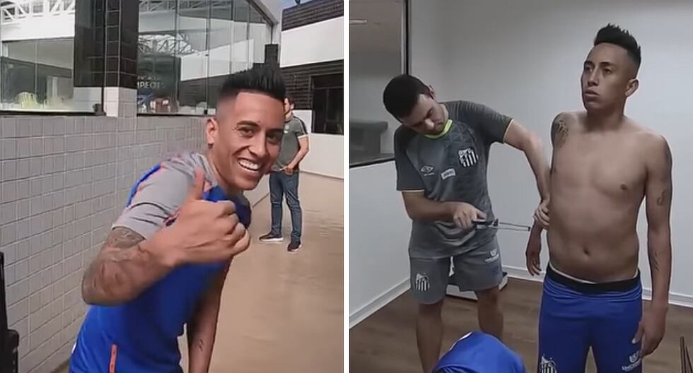 Deportes: Santos FC revela el primer día de Christian Cueva en sus instalaciones | NOTICIAS OJO PERÚ