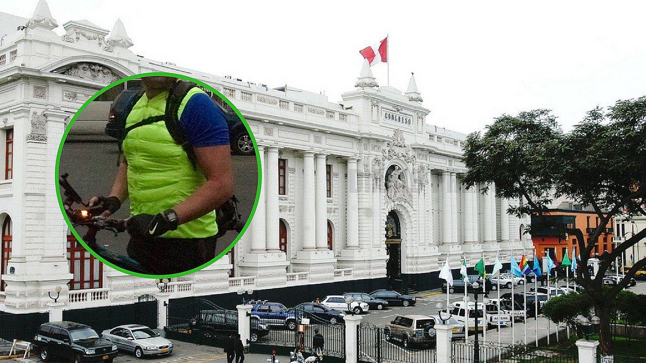 ¿Quién es el congresista que llega un día a la semana en bicicleta?