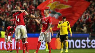 Liga de Campeones: Benfica, ya sin Carrillo en cancha, vence 1-0 al Borussia 