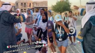 Mexicanos son virales por trollear a hinchas argentinos y brasileños en el Mundial Qatar 2022