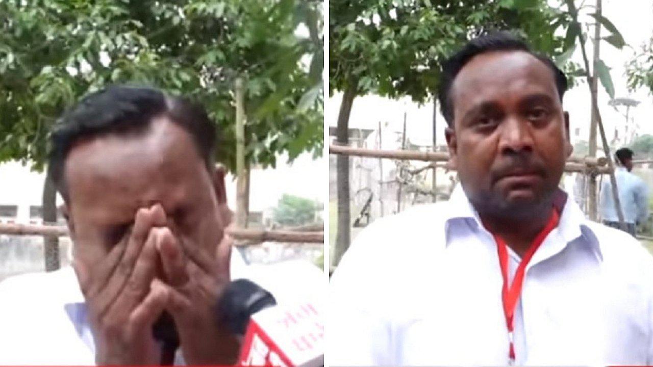 Candidato rompe en llanto tras confesar que solo tuvo cinco votos y en su familia son nueve I VIDEO