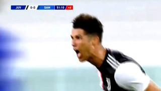Cristiano Ronaldo anota un golazo ante Sampdoria luego de genial jugada preparada de Juventus | VIDEO