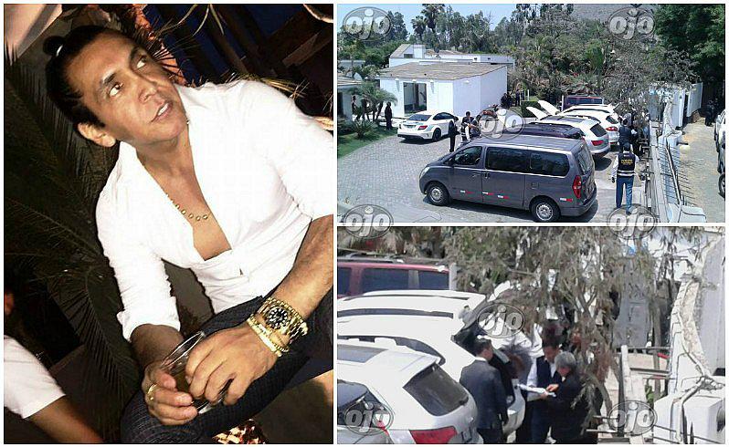 "Peter Ferrari": así allanaron su exclusiva casa en La Molina (FOTOS Y VIDEO)