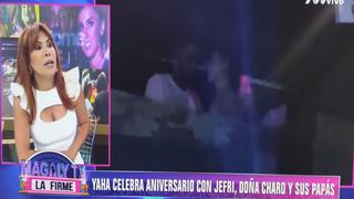 Magaly Medina: “¿Tanto se pueden controlar Jefferson y Yahaira?” | VIDEO