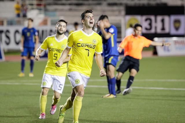 Bienve Marañon - 40 goles en 23 partidos / 40 con Ceres-Negros (Foto: Ceres)