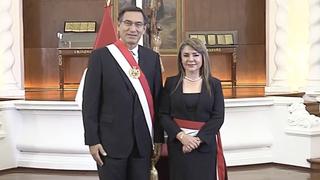 Martín Vizcarra juramenta a primera general Elizabeth Hinostroza como nueva ministra de Salud