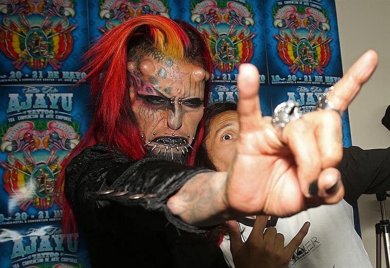 "El Diablo" se declara un ser híbrido, mitad hombre y mitad animal 