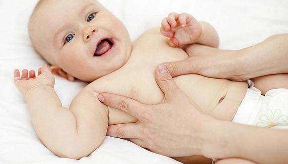 ¿Cómo realizar masajes para la barriga de un bebé?