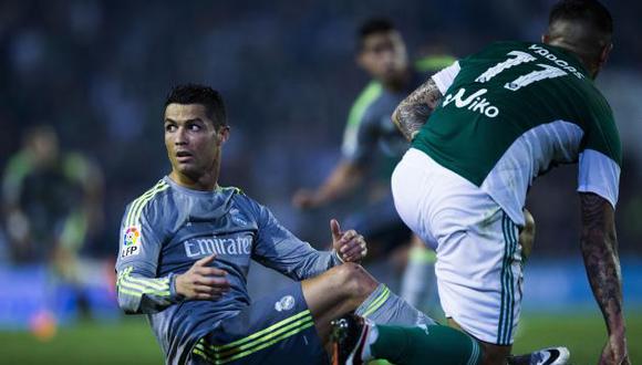 Betis con Juan Vargas frena al Real Madrid de Cristiano Ronaldo