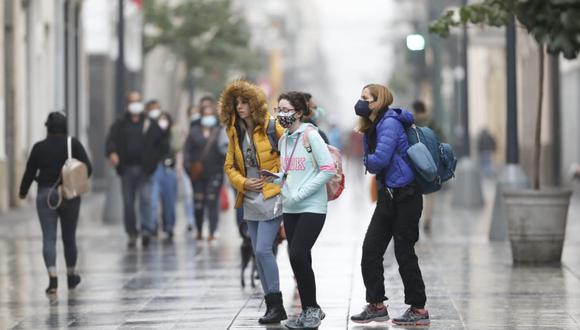 Lima y Callao reporta alta sensación de frío y la humedad superó el 90%, según Senamhi. Foto: César Bueno @photo.gec