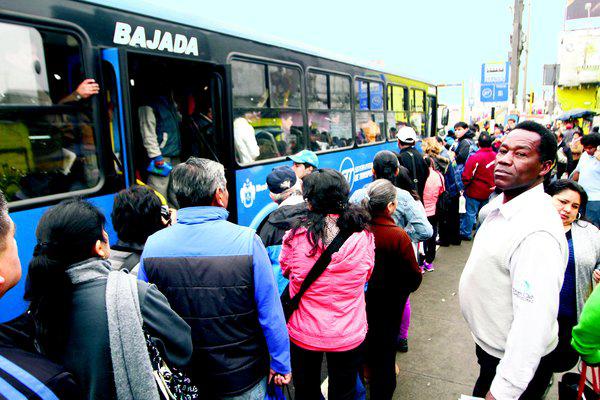 Corredor Azul: Reubicarán el paradero inicial ubicado en Av. Amancaes