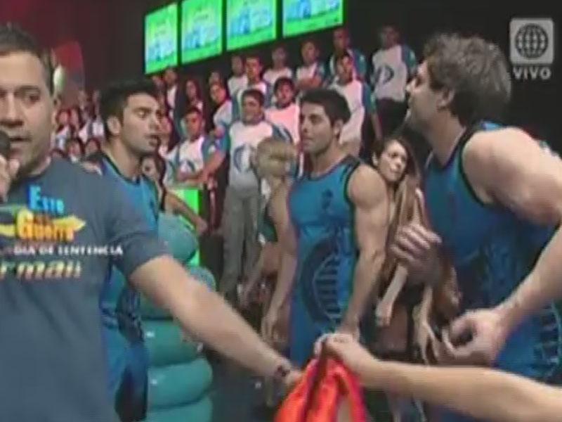 Esto Es Guerra: Nicola Porcella lanza lisura contra Rafael Cardozo en vivo [VIDEO]
