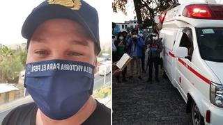 George Forsyth se “salta” la burocracia y maneja hasta Arequipa para donar una ambulancia│VIDEO