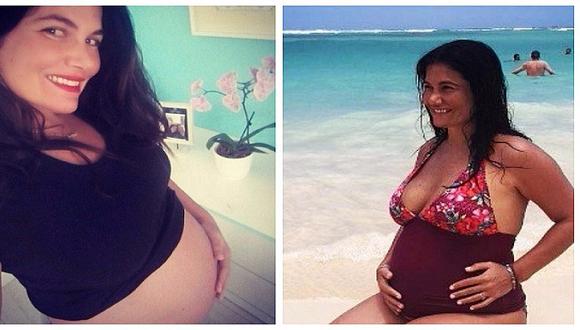 Daniela Cilloniz presenta a su bebé tras convertirse en mamita (VIDEO)