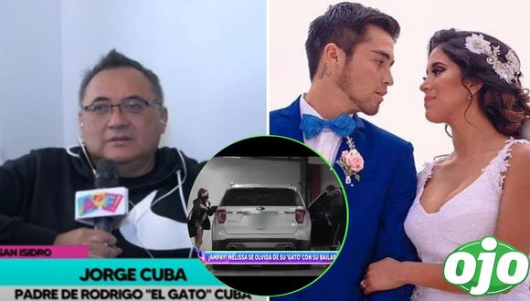 Padre del ‘Gato’ Cuba revela que su hijo sufrió por Melissa. Foto: (Willax TV | Magaly TV, La Firme".