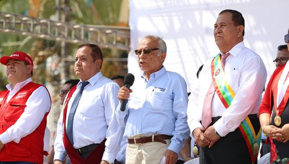 Aníbal Torres cuestionó denuncia de la fiscal de la Nación desde Pucallpa. (Foto: PCM)