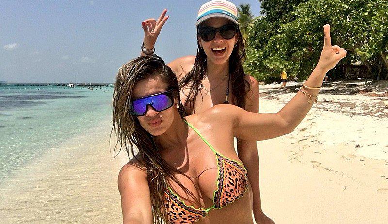 ​Alejandra Baigorria es picada por un pez raya en Punta Cana