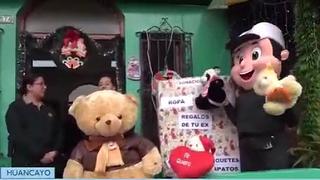 PNP realiza campaña "Dona los regalos de tu ex" por Navidad en Huancayo (VIDEO)