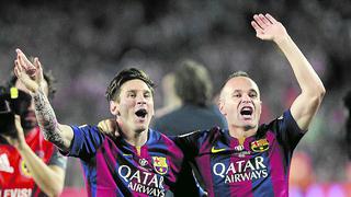 Andrés Iniesta apuesta a que Lionel Messi llegue al clásico