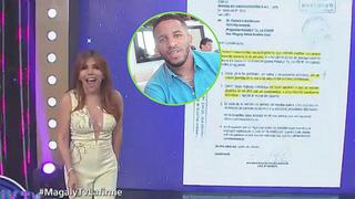 Magaly Medina se ríe de  carta notarial enviada por Jefferson Farfán (FOTOS Y VIDEO)