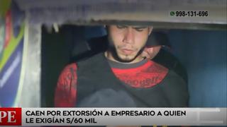 SMP: cae trabajador que extorsionaba a empresario ferretero y le exigía pago de S/60 mil 