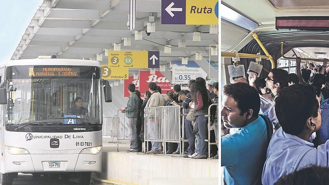 Contraloría ‘mete mano’ y declara ilegal aumento de pasaje del Metropolitano