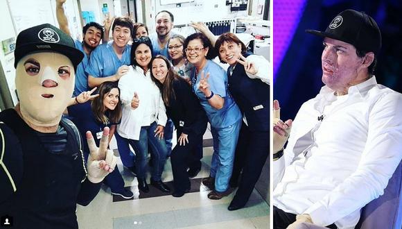 Ignacio Lastra vuelve a hospital y tiene bello gesto con los que le salvaron la vida