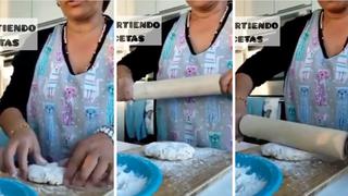 Mujer intentó compartir su receta en cuarentena, pero todo terminó mal | VIDEO
