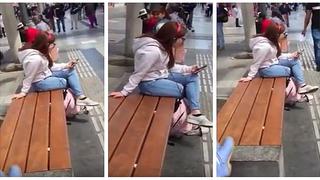 YouTube: jovencita enamorada canta a todo pulmón y se vuelve viral en redes (VIDEO)