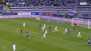 André Carrillo brilla en Al-Hilal: realizó genial pase gol en la Liga de Arabia