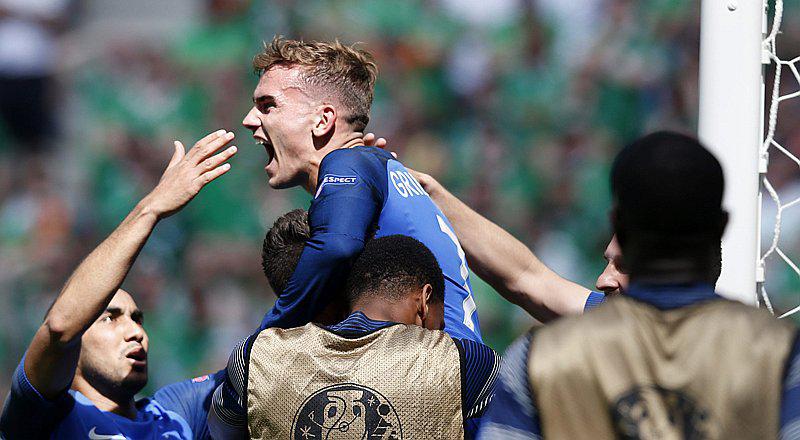 Francia vence 2-1 a Irlanda y está en cuartos de final de la Eurocopa 2016 [FOTOS] 
