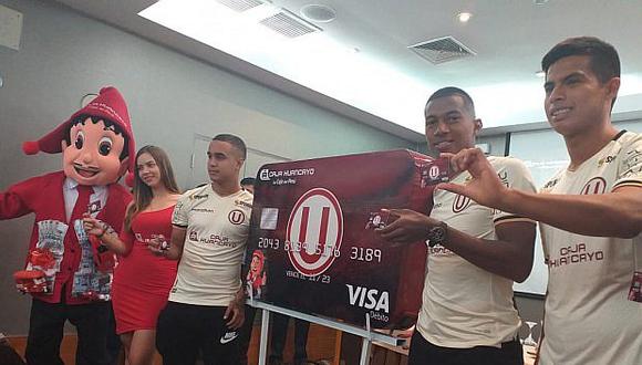 Presentan tarjeta de débito inspirada en el Club Universitario de Deportes 