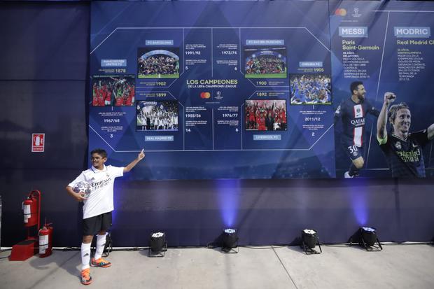 Champions League: el trofeo se encuentra en la ciudad de Lima, Perú, FOTOS, DEPORTES, FUTBOL-INTERNACIONAL