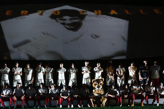 Noche Crema: Presentación de los jugadores de Universitario de Deportes en el estadio Monumental. (Fotos: Joel Alonzo/GEC)