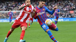 Hoy chocan Barcelona y Atlético de Madrid por LaLiga Santander