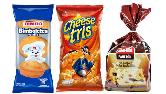 Las compañías de los productos de Cheese Tris, Bimboletes marmoleado y panetón Bell’s informaron que suspendieron de forma inmediata sus ventas y distribuciones. (Foto: archivo)
