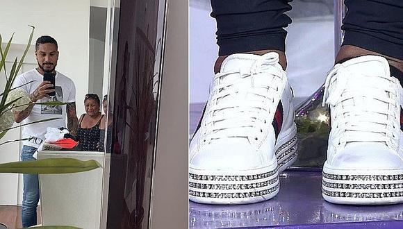 Doña Peta lució zapatillas Gucci que le regaló su hijo, Paolo Guerrero │VÍDEO 